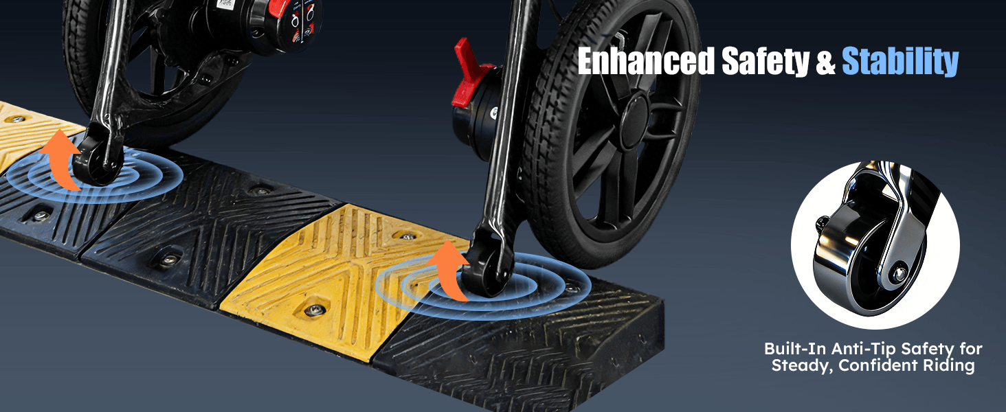 26 LBS Ultra-Light Carbon Fiber Electric Wheelchair | 25 Miles Range, Foldable & All-Terrain
